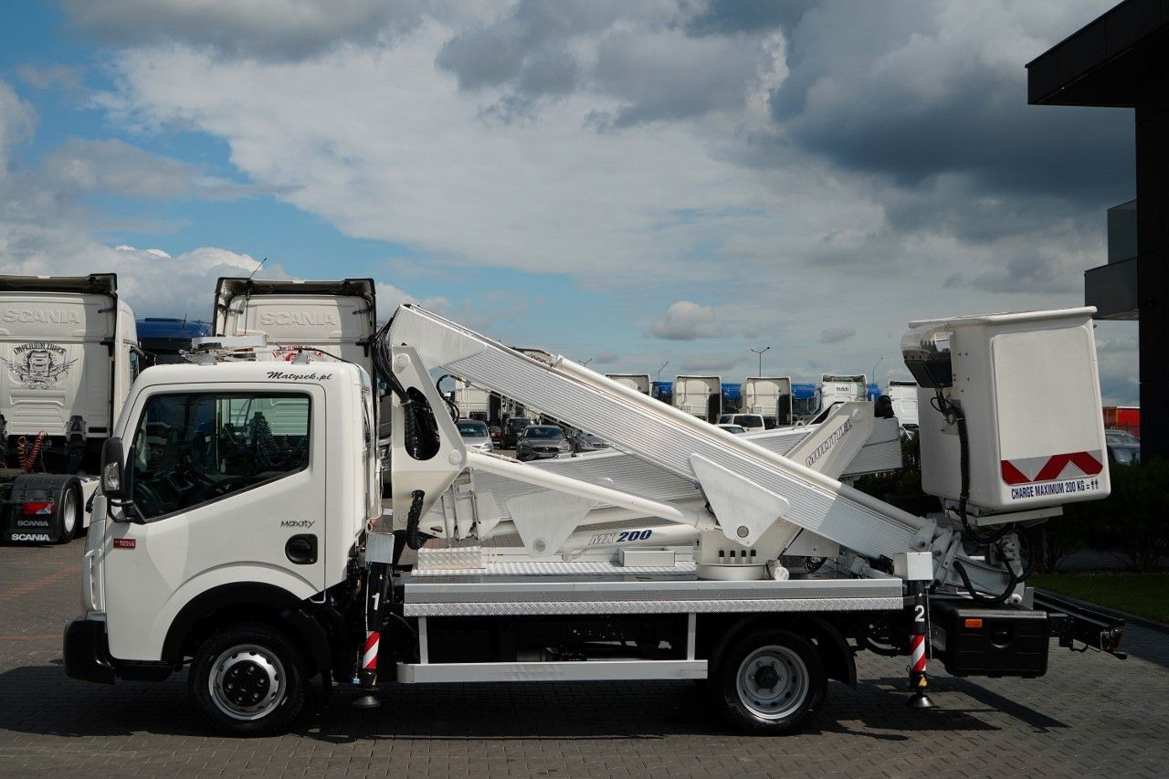 Renault MAXITY / ZWYŻKA 20 METRÓW / PODNOŚNIK KOSZOWY MU - Truck mounted aerial platform: picture 5 Renault MAXITY / ZWYŻKA 20 METRÓW / PODNOŚNIK KOSZOWY MU - Truck mounted aerial platform: picture 5