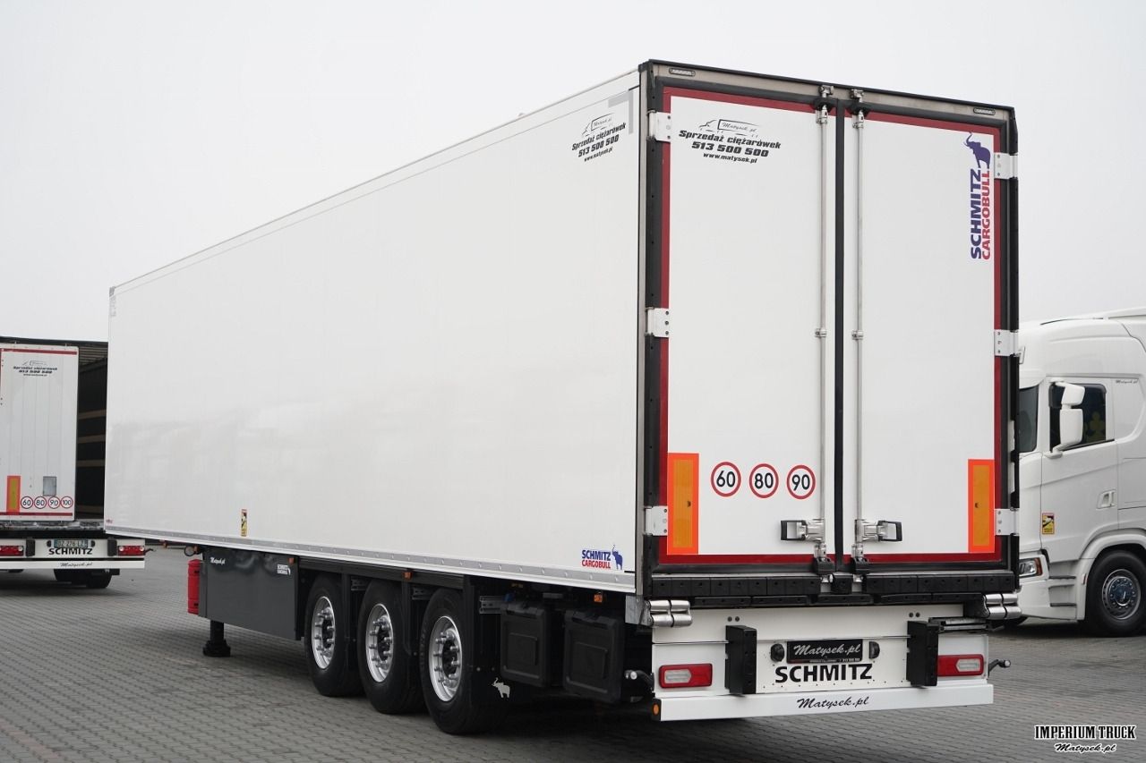 SCHMITZ CARGOBULL /CHŁODNIA / AGREGAT SCHMITZ TKM / 2x OŚ PODNOSZONA / KOSZ NA PALETY / 2023 ROK / - Refrigerator semi-trailer: picture 4 SCHMITZ CARGOBULL /CHŁODNIA / AGREGAT SCHMITZ TKM / 2x OŚ PODNOSZONA / KOSZ NA PALETY / 2023 ROK / - Refrigerator semi-trailer: picture 4