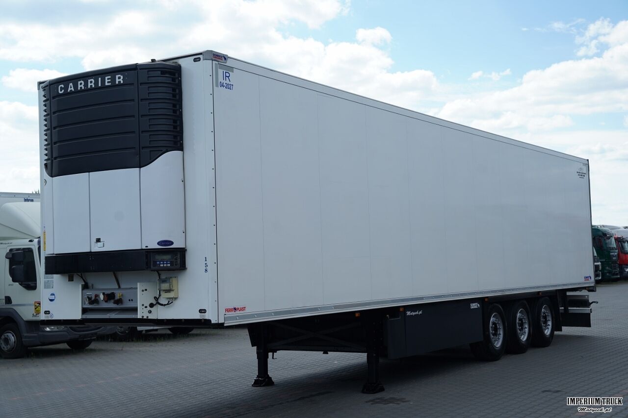 SCHMITZ CARGOBULL / CHŁODNIA / CARRIER MAXIMA 1300 / OS PODNOSZONA / KOSZ NA PALETY - Refrigerator semi-trailer: picture 3 SCHMITZ CARGOBULL / CHŁODNIA / CARRIER MAXIMA 1300 / OS PODNOSZONA / KOSZ NA PALETY - Refrigerator semi-trailer: picture 3
