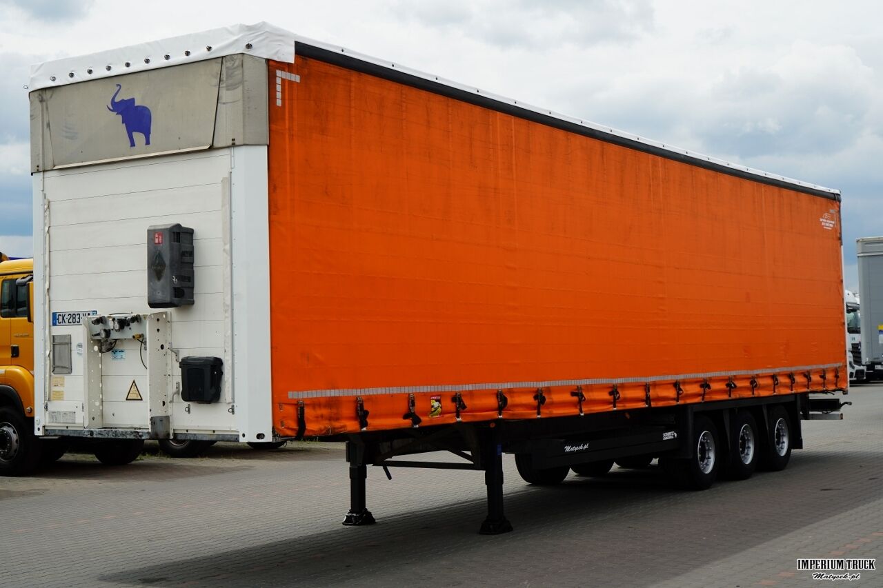 SCHMITZ-CARGOBULL / FIRANKA / MEGA / LOWDECK / OŚ PODNOSZONA / DACH PODNOSZONY / PLANDEKA ZBROJONA - Curtainsider semi-trailer: picture 3 SCHMITZ-CARGOBULL / FIRANKA / MEGA / LOWDECK / OŚ PODNOSZONA / DACH PODNOSZONY / PLANDEKA ZBROJONA - Curtainsider semi-trailer: picture 3