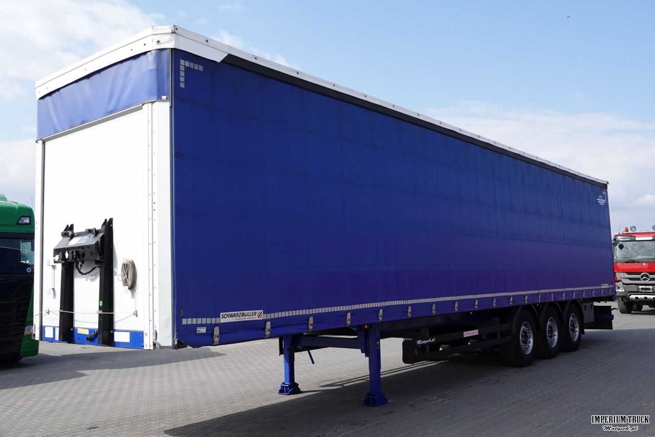 SCHWARZMULLER / FIRANKA / OŚ PODNOSZONA / OSIE SAF / - Curtainsider semi-trailer: picture 4 SCHWARZMULLER / FIRANKA / OŚ PODNOSZONA / OSIE SAF / - Curtainsider semi-trailer: picture 4