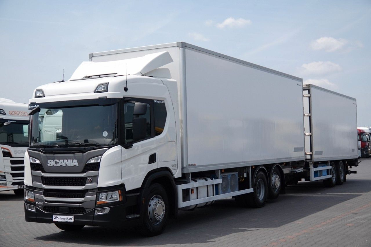 Scania P 410 / CHŁODNIA / ZESTAW TANDEM / PRZEJAZDOWY / - Refrigerator truck: picture 2 Scania P 410 / CHŁODNIA / ZESTAW TANDEM / PRZEJAZDOWY / - Refrigerator truck: picture 2