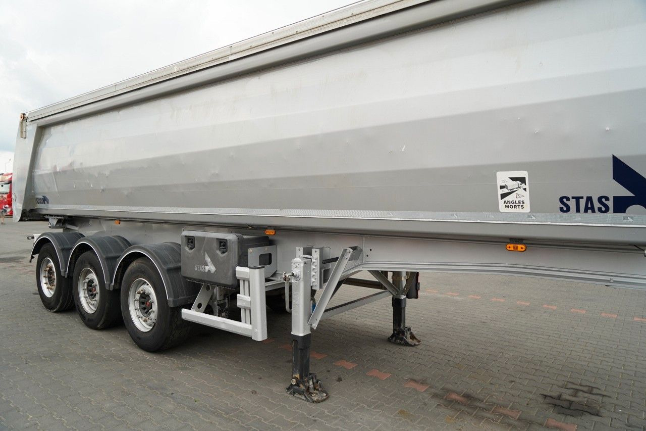 Stas WYWROTKA / 26m3 / ALUMINIOWA / OŚ PONOSZONA / S - Tipper semi-trailer: picture 5 Stas WYWROTKA / 26m3 / ALUMINIOWA / OŚ PONOSZONA / S - Tipper semi-trailer: picture 5