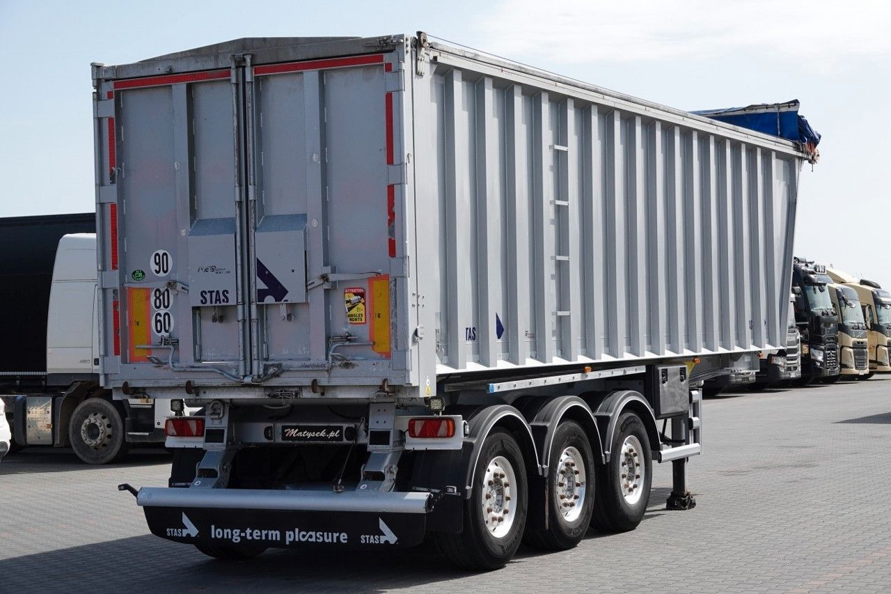 Stas WYWROTKA 43 m3 / ALUMINIOWA / OŚ PODNOSZONA / - Tipper semi-trailer: picture 5 Stas WYWROTKA 43 m3 / ALUMINIOWA / OŚ PODNOSZONA / - Tipper semi-trailer: picture 5