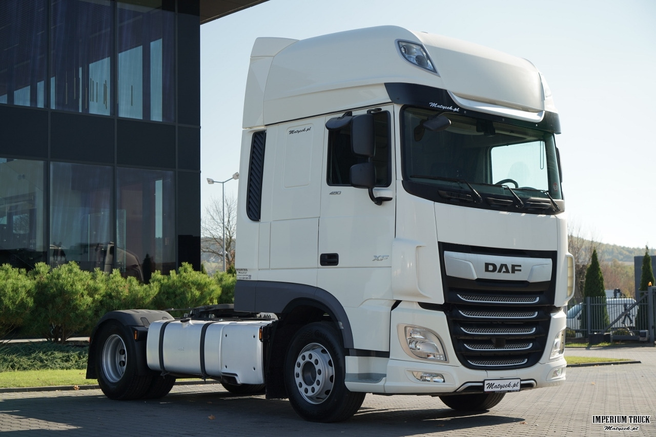 DAF XF 480 / SUPER SPACE CAB / OPONY 100% / 2021 ROK - Tractor unit: picture 1 DAF XF 480 / SUPER SPACE CAB / OPONY 100% / 2021 ROK - Tractor unit: picture 1