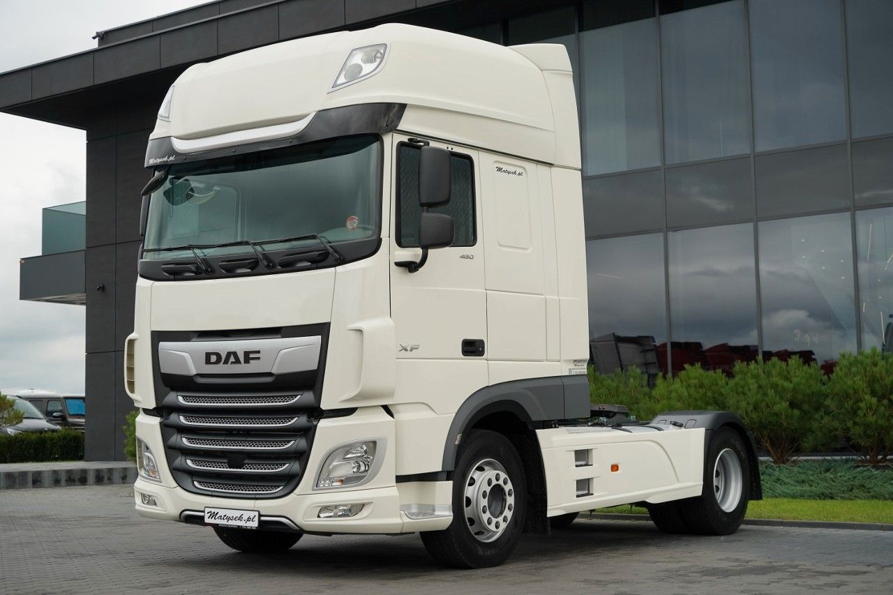 DAF XF 480 / SUPER SPACE CAB / OPONY 100% / 2021 ROK - Tractor unit: picture 1 DAF XF 480 / SUPER SPACE CAB / OPONY 100% / 2021 ROK - Tractor unit: picture 1
