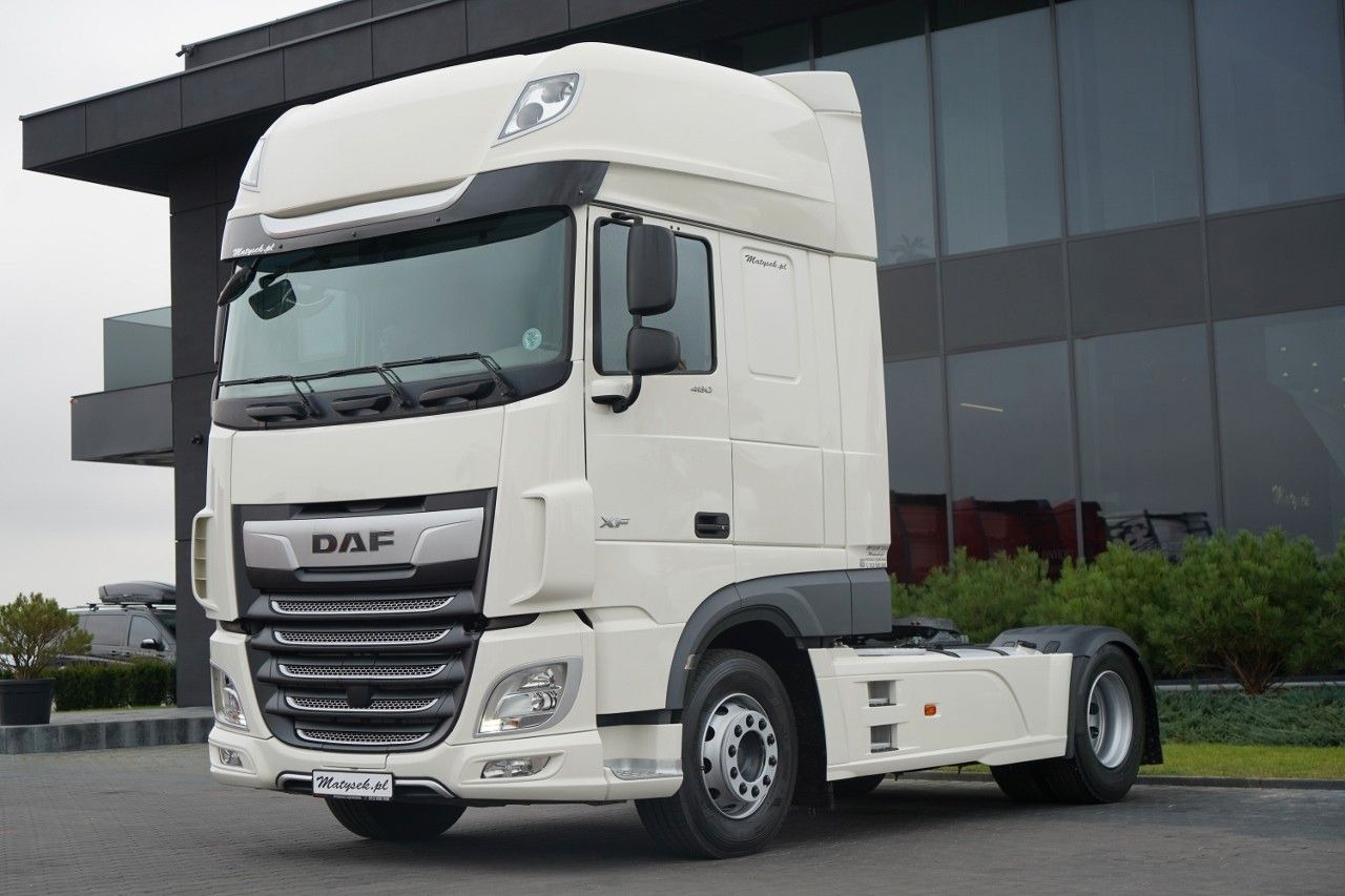 DAF XF 480 / SUPER SPACE CAB / OPONY 100% / 2021 ROK - Tractor unit: picture 1 DAF XF 480 / SUPER SPACE CAB / OPONY 100% / 2021 ROK - Tractor unit: picture 1