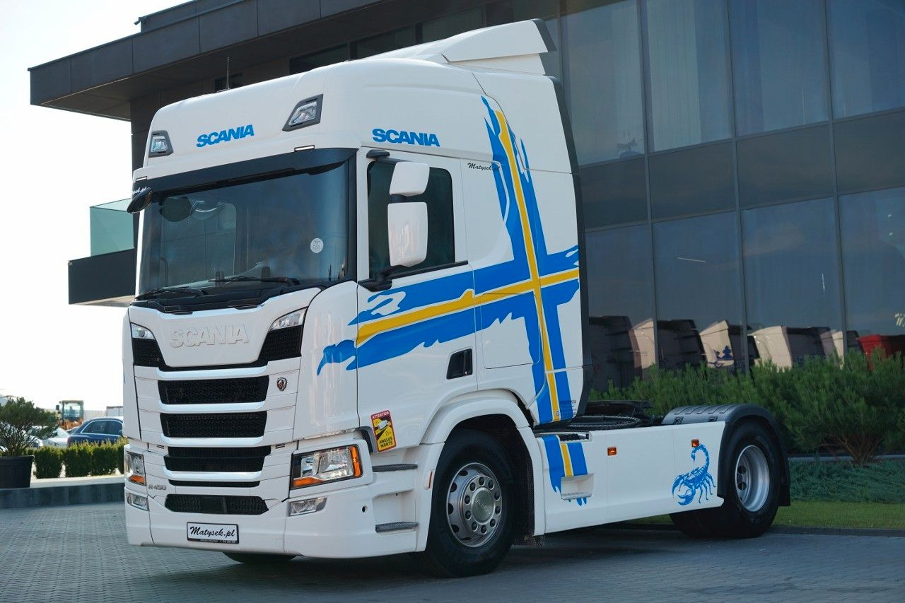 Scania R 450 / RETARDER / FULL AIRMATIC / HYDRAULIKA / - Tractor unit: picture 4 Scania R 450 / RETARDER / FULL AIRMATIC / HYDRAULIKA / - Tractor unit: picture 4
