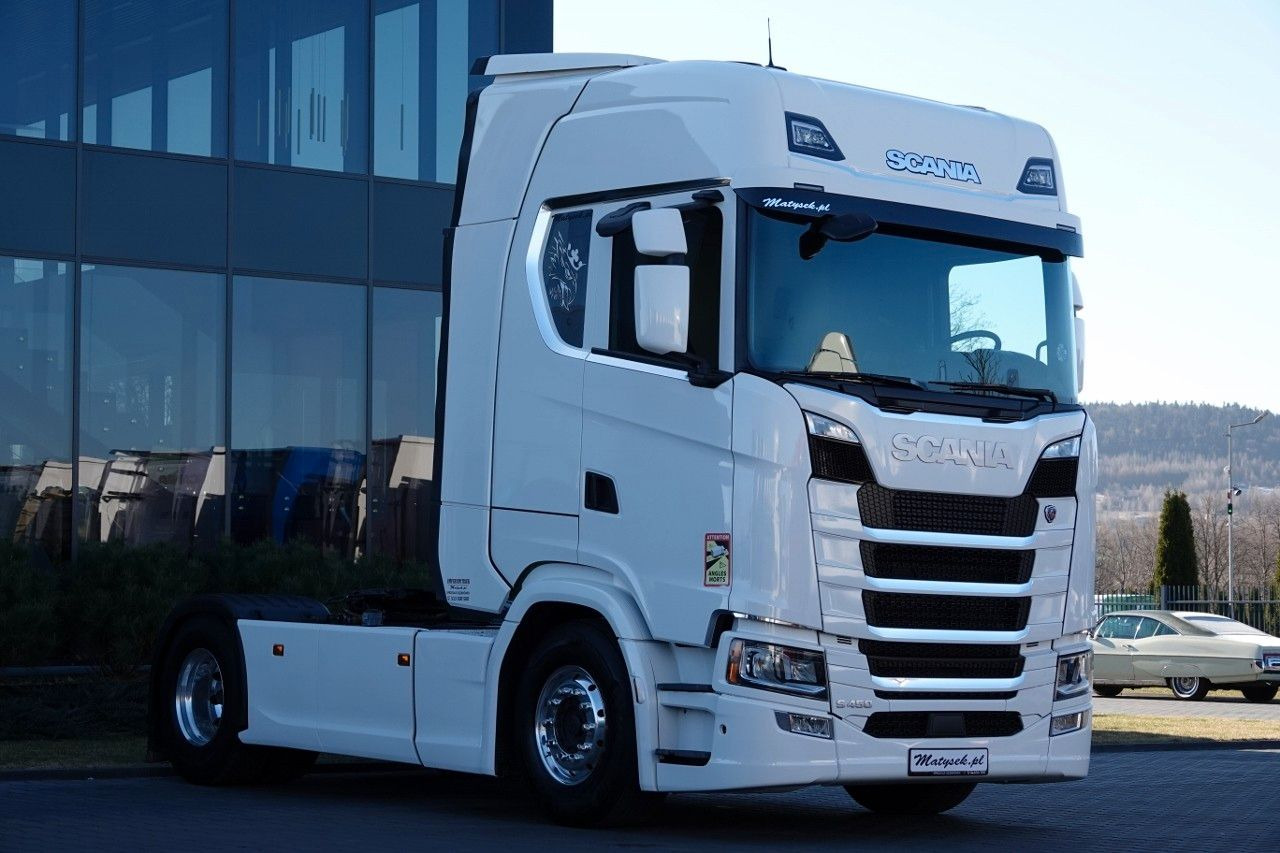 Scania S 450 / RETARDER / I-PARK COOL / ALUFELGI / HYDR - Tractor unit: picture 1 Scania S 450 / RETARDER / I-PARK COOL / ALUFELGI / HYDR - Tractor unit: picture 1