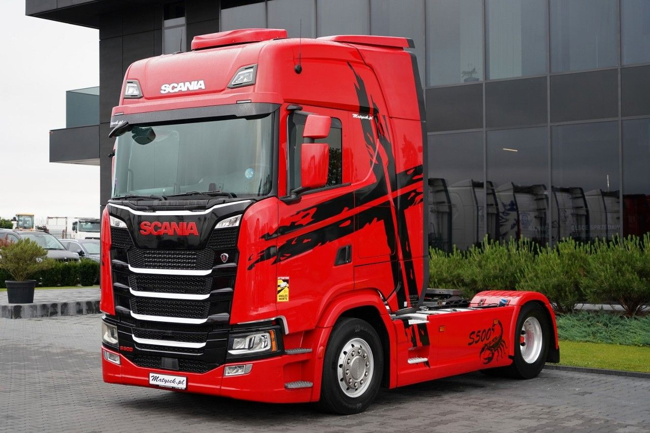 Scania S 500 / RETARDER / I-PARK COOL / ALUFELGI / PO - Tractor unit: picture 4 Scania S 500 / RETARDER / I-PARK COOL / ALUFELGI / PO - Tractor unit: picture 4