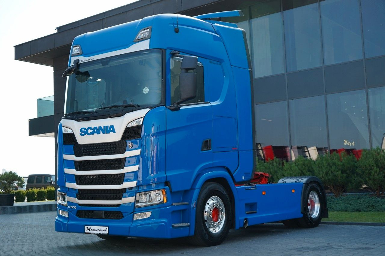 Scania S 500 / RETARDER / I-PARK COOL / ALUFELGI / - Tractor unit: picture 1 Scania S 500 / RETARDER / I-PARK COOL / ALUFELGI / - Tractor unit: picture 1
