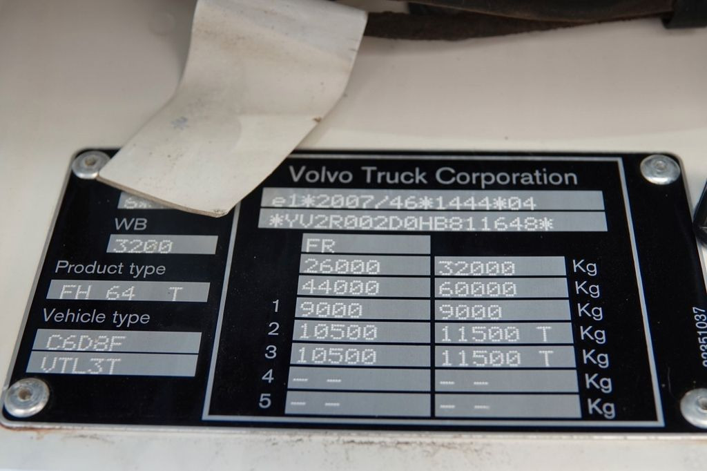 Tractor unit Volvo FH 540 / 6x4 / HYDRAULIKA / I -PARK COOL /3 OSIE Volvo FH 540 / 6x4 / HYDRAULIKA / I -PARK COOL /3 OSIE: picture 17 Tractor unit Volvo FH 540 / 6x4 / HYDRAULIKA / I -PARK COOL /3 OSIE Volvo FH 540 / 6x4 / HYDRAULIKA / I -PARK COOL /3 OSIE: picture 17