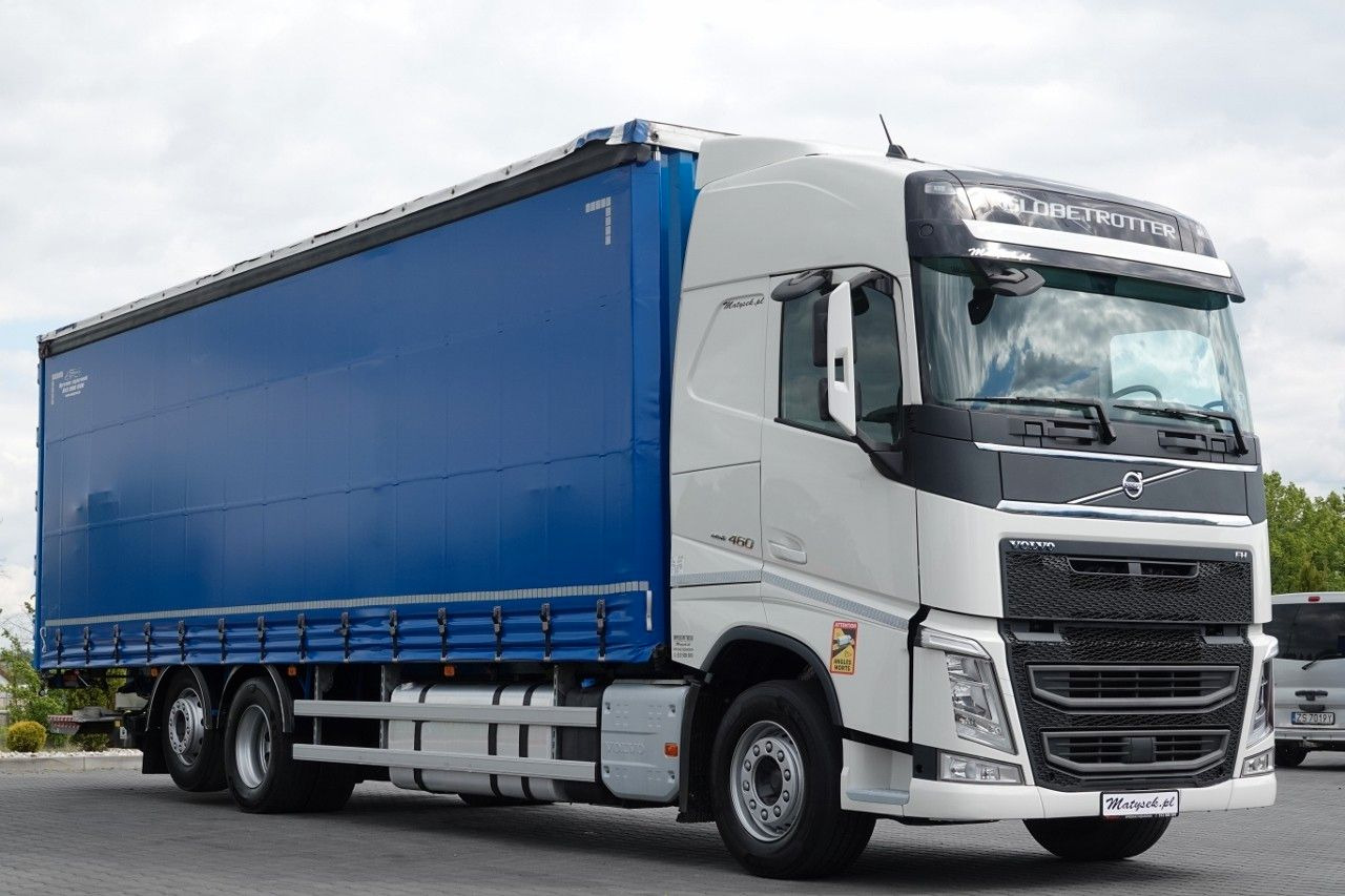 Volvo FH 460 / 6X2 / SOLÓWKA / FIRANKA 9.45 M / I-PARK - Curtainsider truck: picture 4 Volvo FH 460 / 6X2 / SOLÓWKA / FIRANKA 9.45 M / I-PARK - Curtainsider truck: picture 4