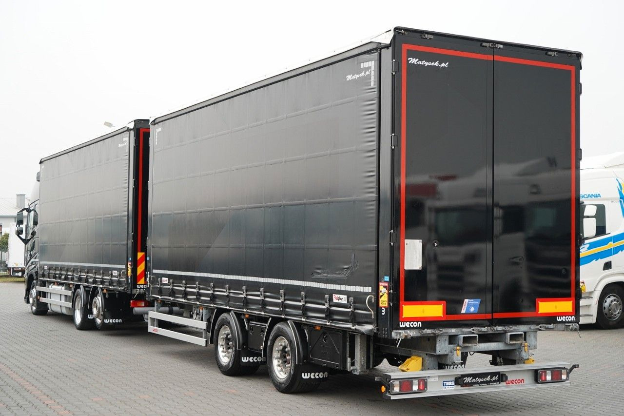 Volvo FH 500 /XXL / ZESTAW TANDEM PRZEJAZDOWY 120 M3 / - Curtainsider truck, Curtainsider trailer: picture 5 Volvo FH 500 /XXL / ZESTAW TANDEM PRZEJAZDOWY 120 M3 / - Curtainsider truck, Curtainsider trailer: picture 5