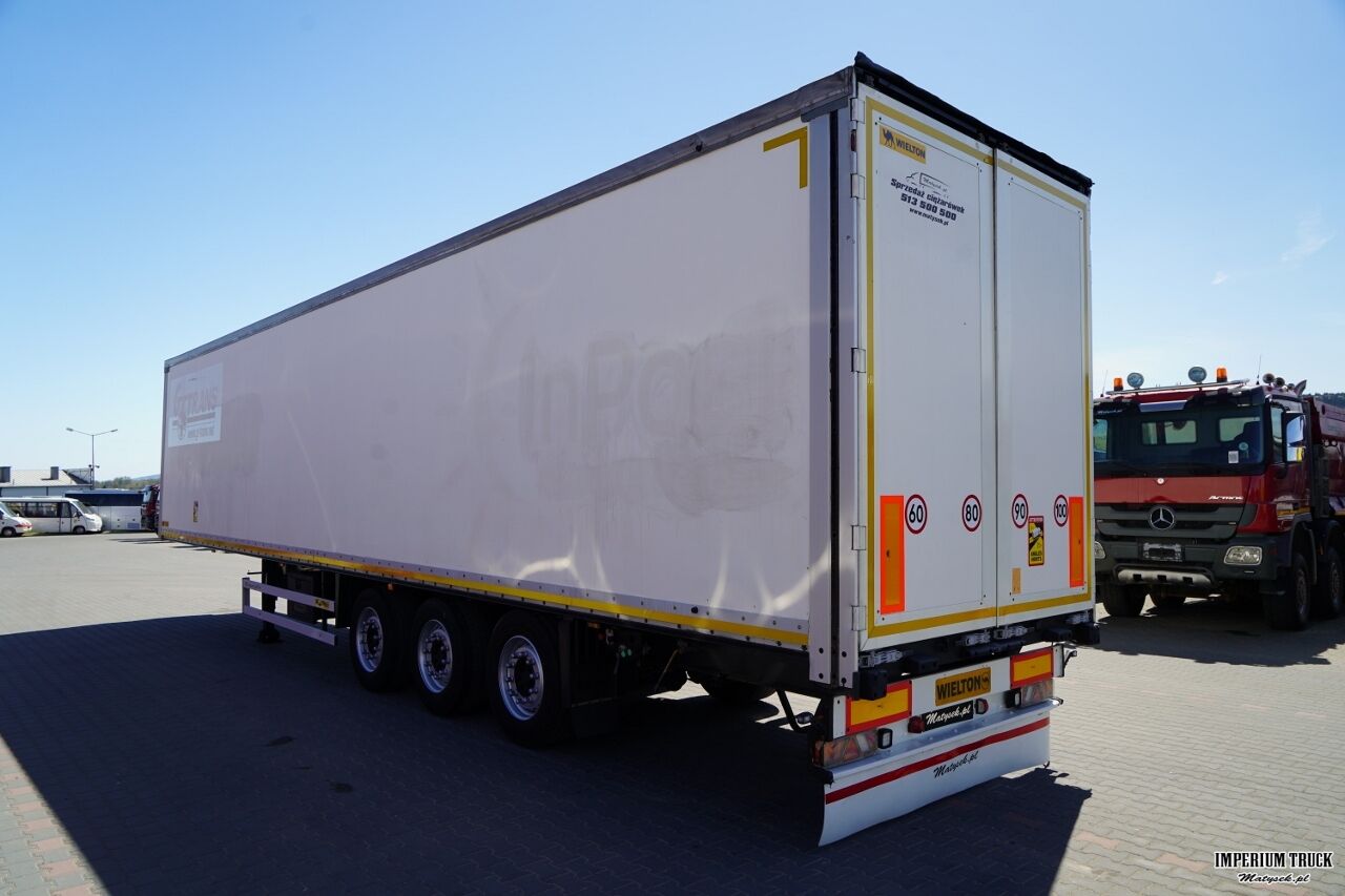 WIELTON / KONTENER / 2 OSIE PODNOSZONE / - Closed box semi-trailer: picture 3 WIELTON / KONTENER / 2 OSIE PODNOSZONE / - Closed box semi-trailer: picture 3