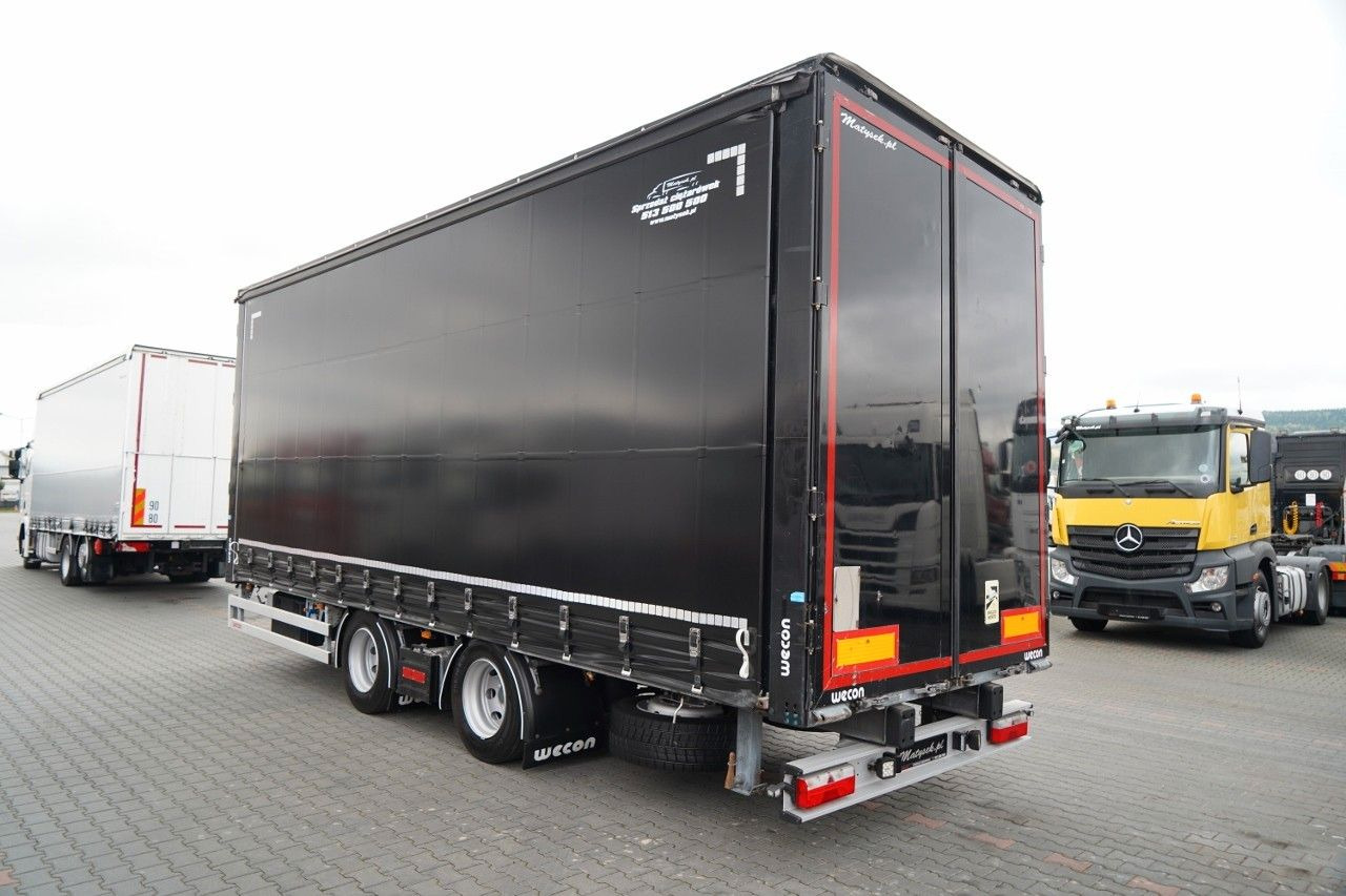 Wecon PRZYCZEPA - 7,7 M / TANDEM / PRZEJAZDOWA / - Curtainsider trailer: picture 3 Wecon PRZYCZEPA - 7,7 M / TANDEM / PRZEJAZDOWA / - Curtainsider trailer: picture 3
