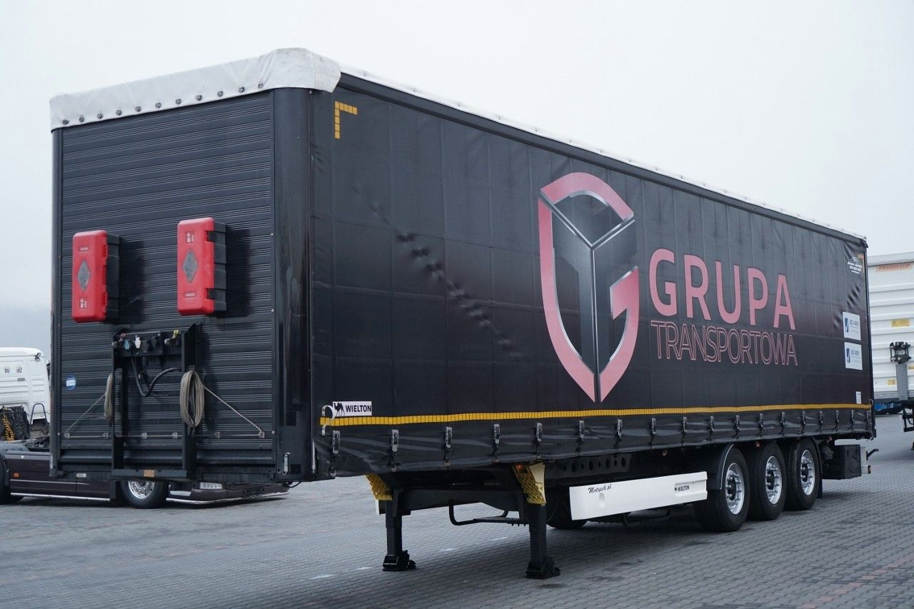 Wielton FIRANKA / VARIOS / 2x OŚ PODNOSZONA / - Curtainsider semi-trailer: picture 1 Wielton FIRANKA / VARIOS / 2x OŚ PODNOSZONA / - Curtainsider semi-trailer: picture 1