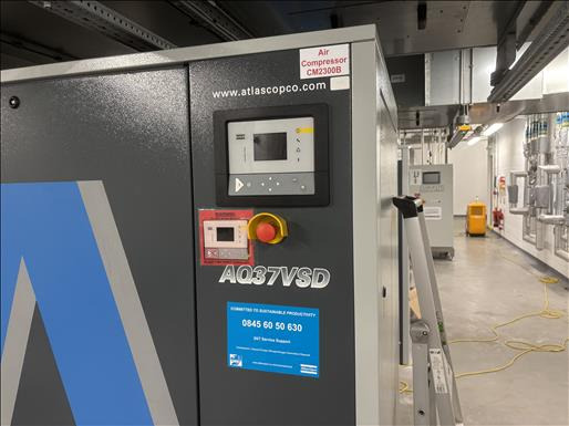 Atlas Copco AQ37VSD Compressor - Food processing equipment: picture 3 Atlas Copco AQ37VSD Compressor - Food processing equipment: picture 3