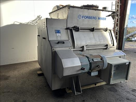 Forberg 1000LH Twin shaft paddle mixer - Food processing equipment: picture 2 Forberg 1000LH Twin shaft paddle mixer - Food processing equipment: picture 2