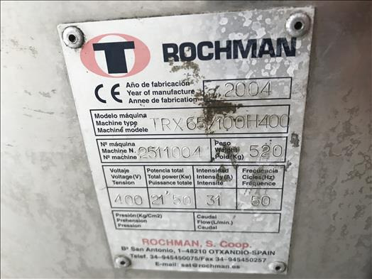 Packaging machinery Rochman TRX65 Stainless shrink tunnel: picture 7