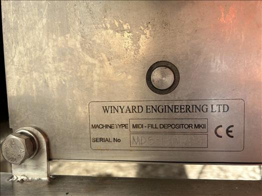 Food processing equipment Winyard Midifill MKII Depositor: picture 6