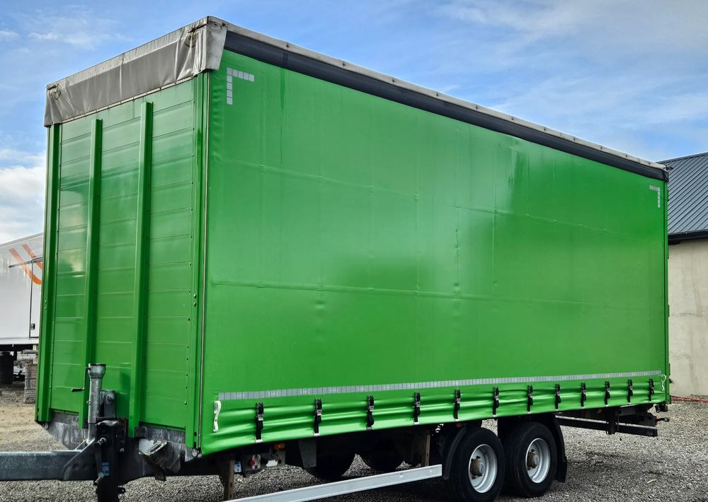Fliegl PRZYCZEPA CIĘŻAROWA / TANDEM / 2 OSIE / 18 PALET / GÓRNY REGULOWANY SPRZĘG / 10500DMC / 7 TON ŁADOWNOŚĆ - Curtainsider trailer: picture 5 Fliegl PRZYCZEPA CIĘŻAROWA / TANDEM / 2 OSIE / 18 PALET / GÓRNY REGULOWANY SPRZĘG / 10500DMC / 7 TON ŁADOWNOŚĆ - Curtainsider trailer: picture 5