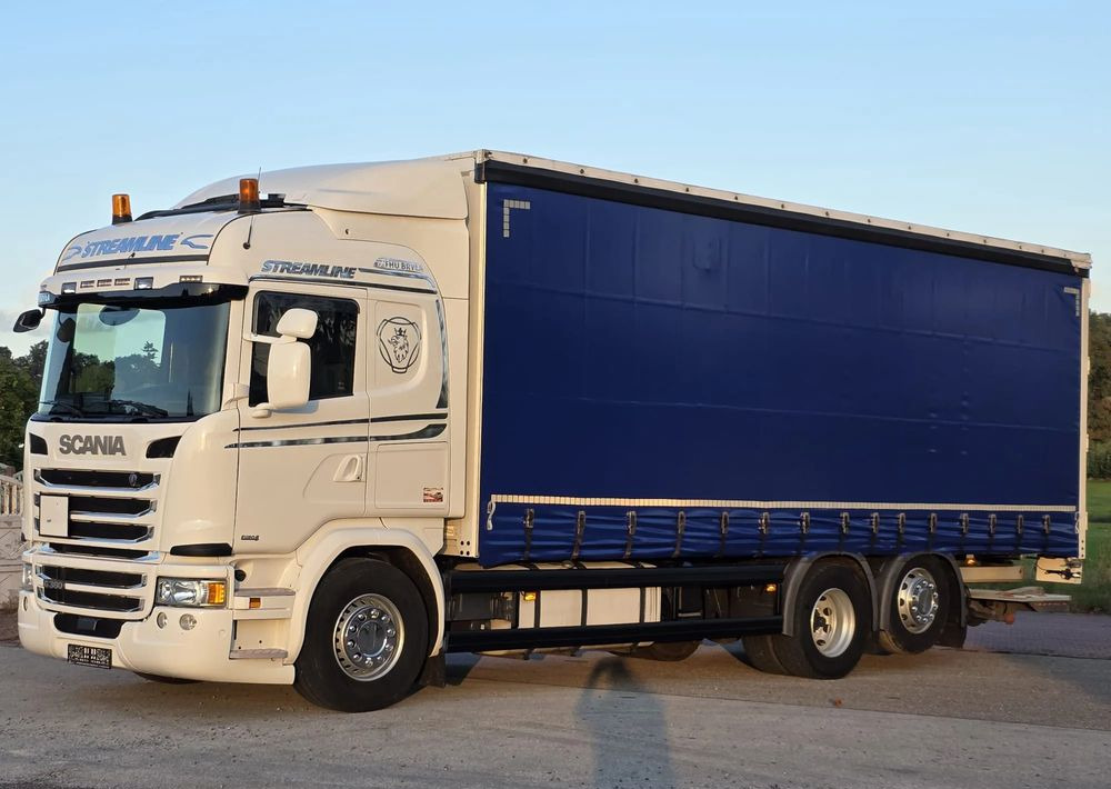 Scania G360 / BURTO-FIRANKA / 3 OSIE / WINDA / 20PALET / E6 / SYPIALNA KABINA / SPROWADZONY / JAK NOWA  PRZEBIEG 490TYŚ / ŁADOWNOŚĆ 14500KG / - Curtainsider truck: picture 5 Scania G360 / BURTO-FIRANKA / 3 OSIE / WINDA / 20PALET / E6 / SYPIALNA KABINA / SPROWADZONY / JAK NOWA  PRZEBIEG 490TYŚ / ŁADOWNOŚĆ 14500KG / - Curtainsider truck: picture 5