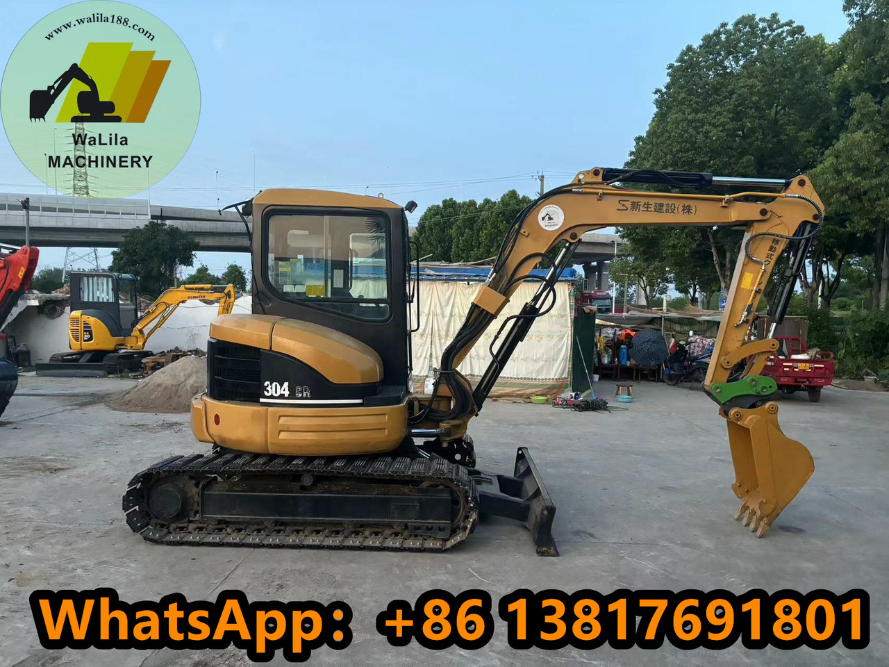 CATERPILLAR 304CCR - Mini excavator: picture 1 CATERPILLAR 304CCR - Mini excavator: picture 1