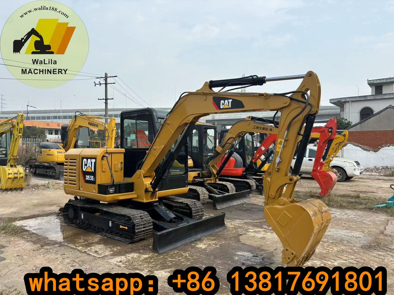 CATERPILLAR 305.5E - Mini excavator: picture 4 CATERPILLAR 305.5E - Mini excavator: picture 4