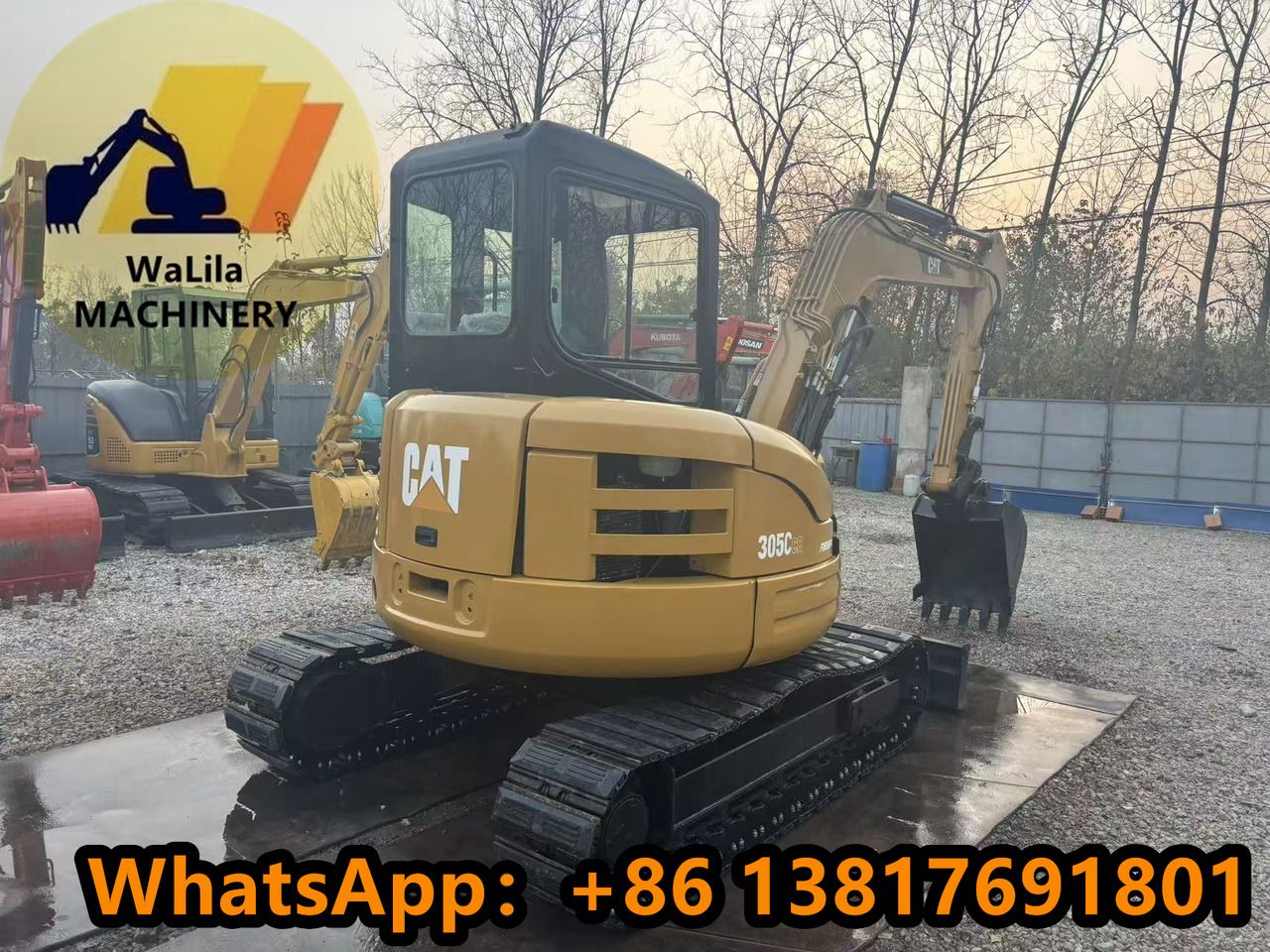 CATERPILLAR 305CCR - Mini excavator: picture 3 CATERPILLAR 305CCR - Mini excavator: picture 3