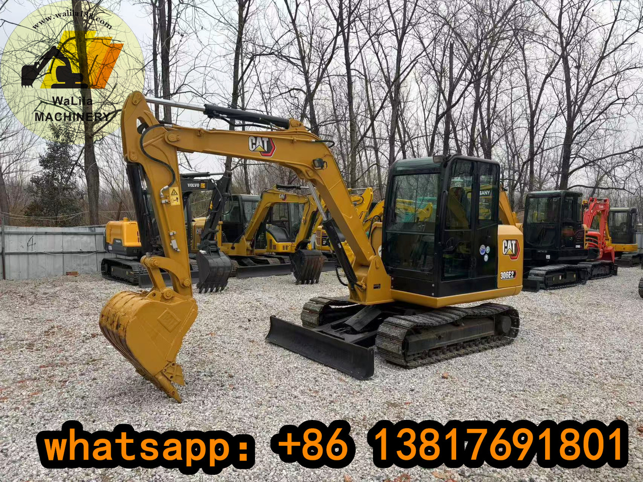 Mini excavator CATERPILLAR CAT306E2: picture 6