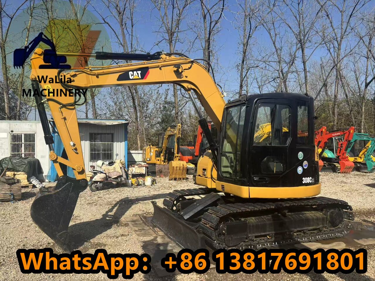 Caterpillar 308CCR - Mini excavator: picture 3 Caterpillar 308CCR - Mini excavator: picture 3