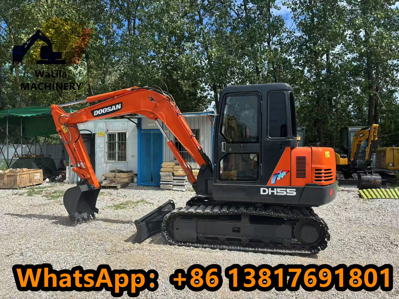 DOOSAN DH55 - Mini excavator: picture 1 DOOSAN DH55 - Mini excavator: picture 1
