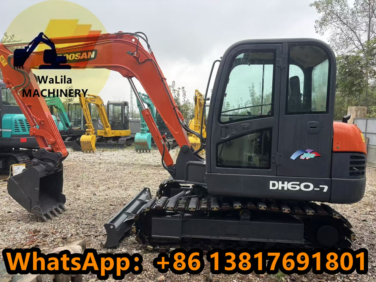 DOOSAN DH60-7 - Mini excavator: picture 1 DOOSAN DH60-7 - Mini excavator: picture 1