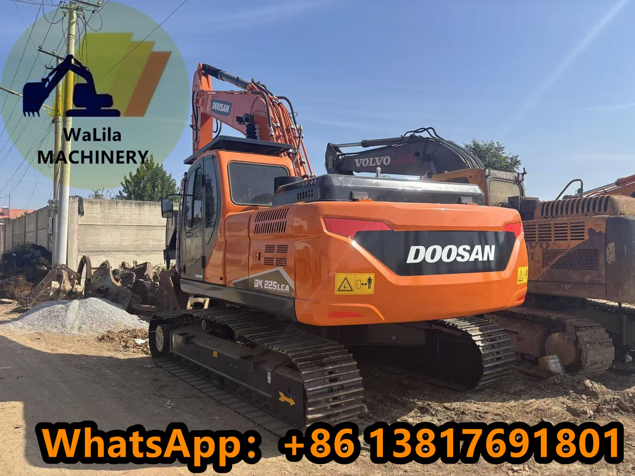 DOOSAN DX225LCA - Crawler excavator: picture 1 DOOSAN DX225LCA - Crawler excavator: picture 1