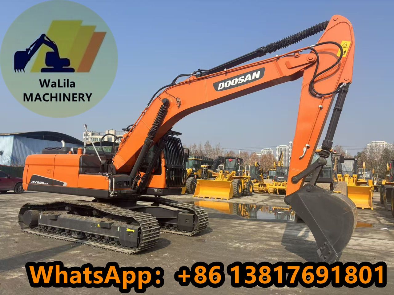 DOOSAN DX225LCA - Crawler excavator: picture 4 DOOSAN DX225LCA - Crawler excavator: picture 4