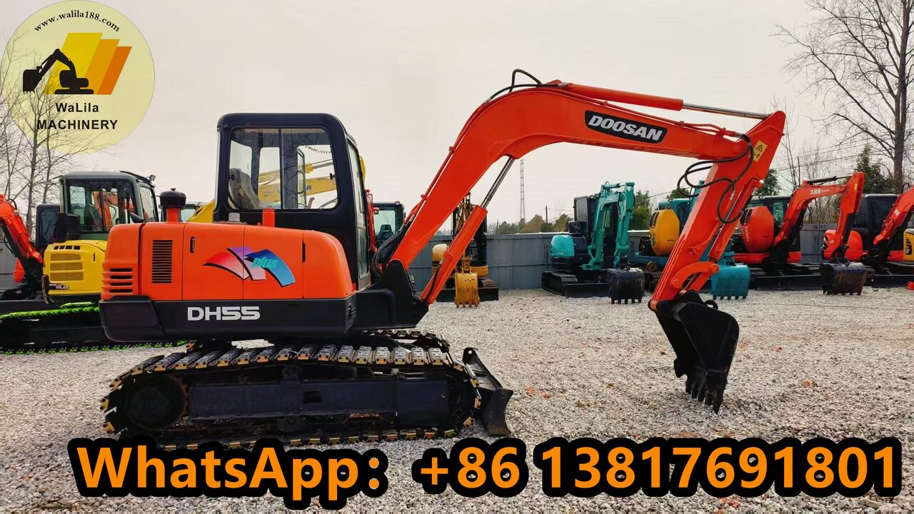DOOSAN DX55-9C - Mini excavator: picture 1 DOOSAN DX55-9C - Mini excavator: picture 1