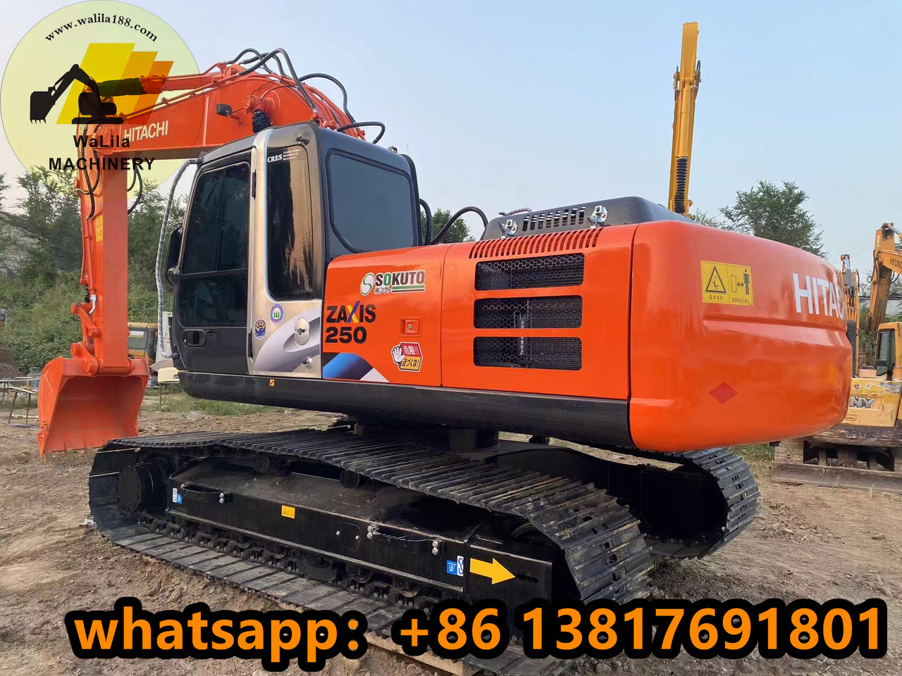 Crawler excavator HITACHI ZX250-3G: picture 7