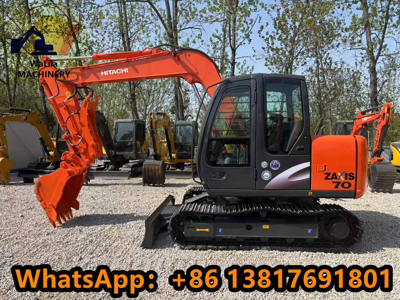 HITACHI ZX70 - Mini excavator: picture 1 HITACHI ZX70 - Mini excavator: picture 1