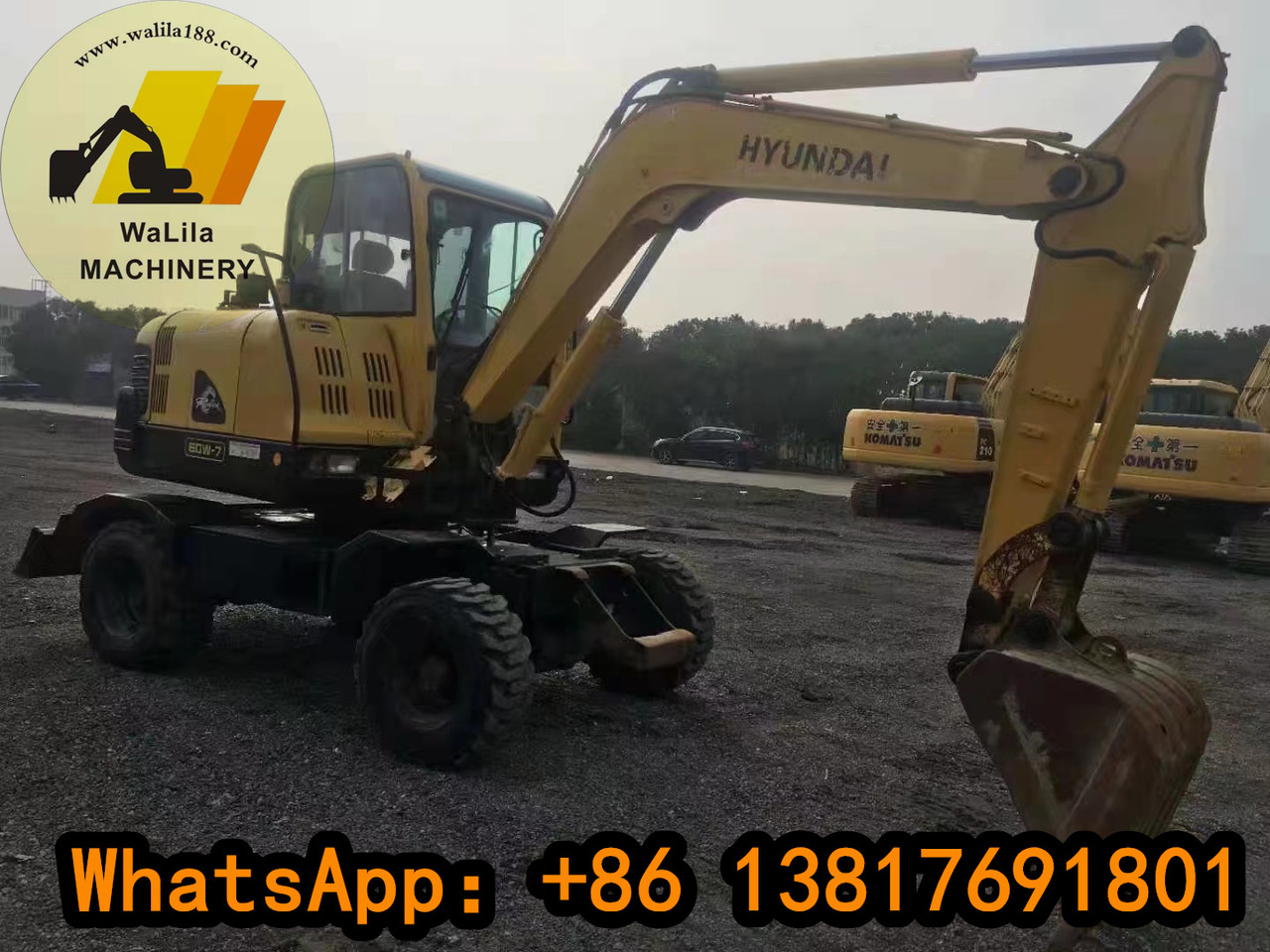 HYUNDAI R60W - Mini excavator: picture 5 HYUNDAI R60W - Mini excavator: picture 5