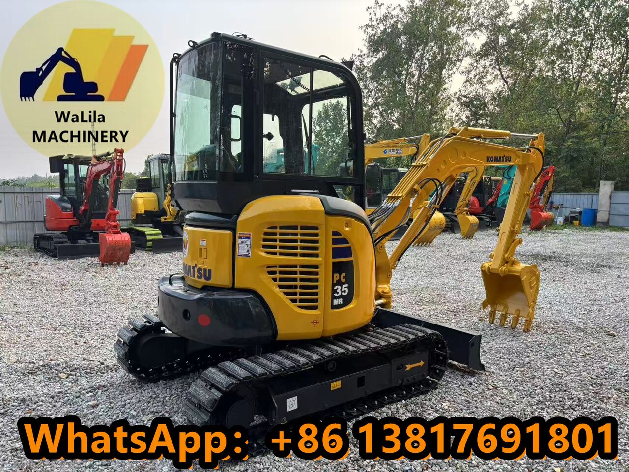 KOMATSU PC35MR-5 - Mini excavator: picture 2 KOMATSU PC35MR-5 - Mini excavator: picture 2