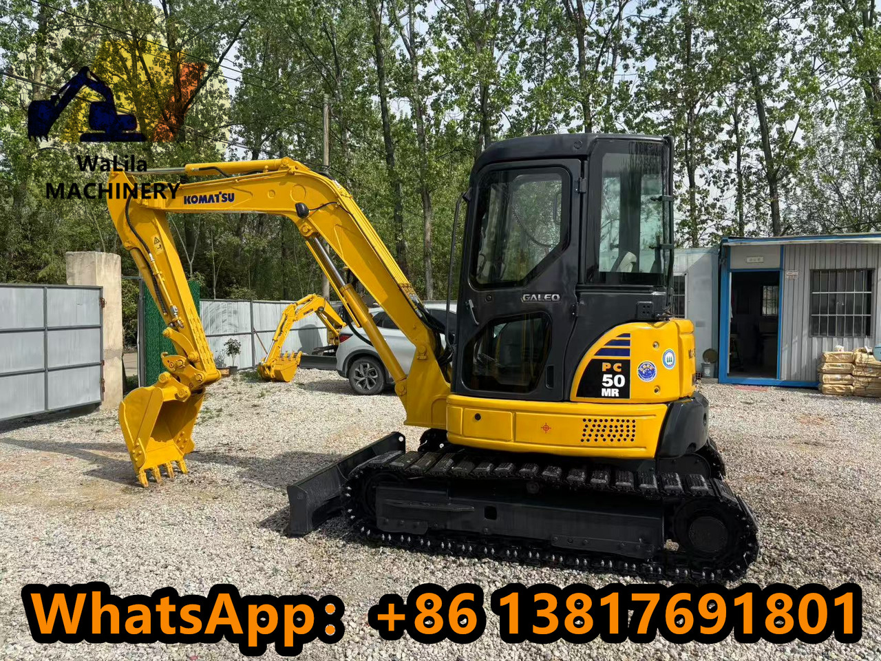 KOMATSU PC50-3 - Mini excavator: picture 1 KOMATSU PC50-3 - Mini excavator: picture 1