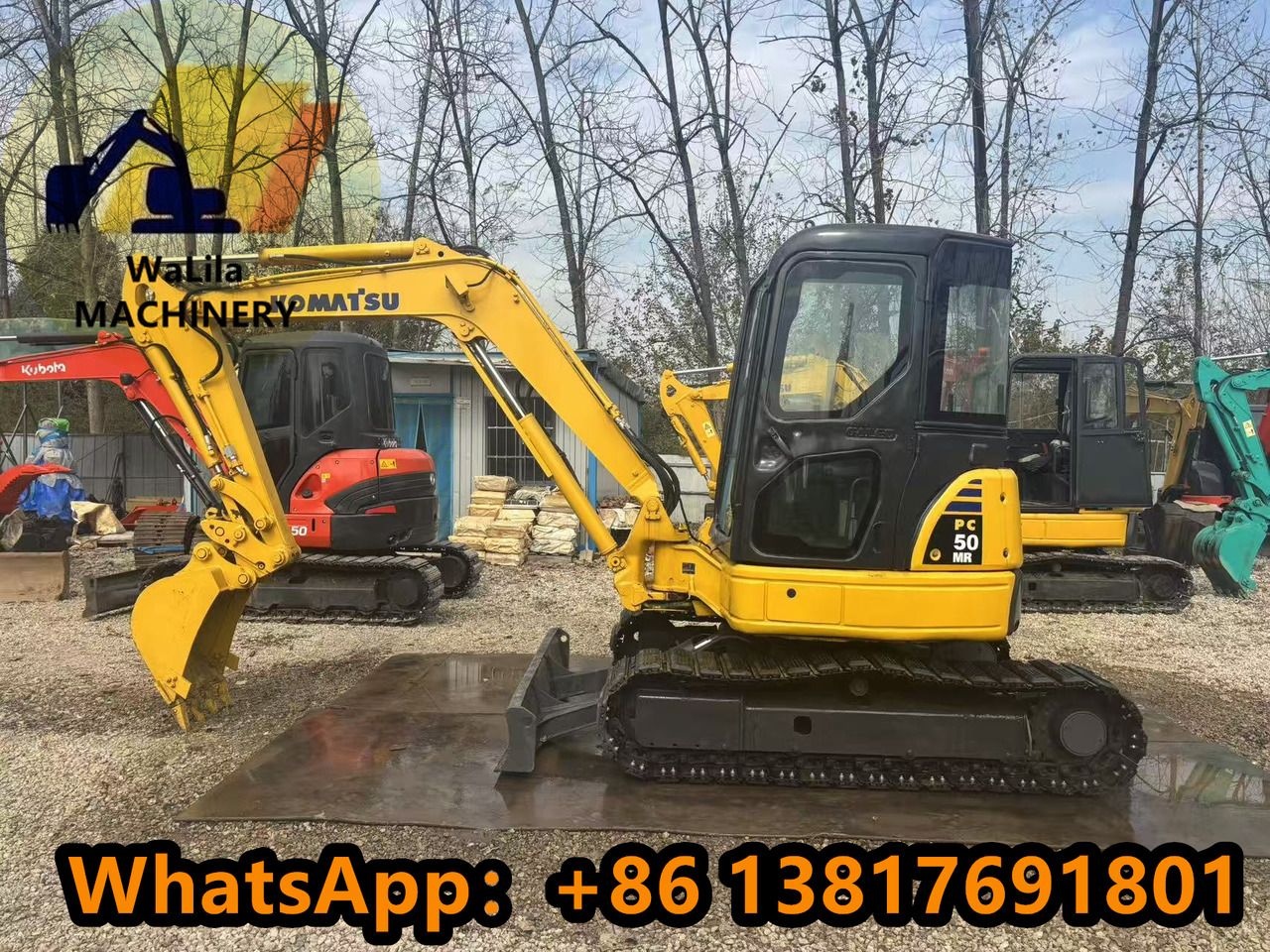 KOMATSU PC50MR - Mini excavator: picture 1 KOMATSU PC50MR - Mini excavator: picture 1