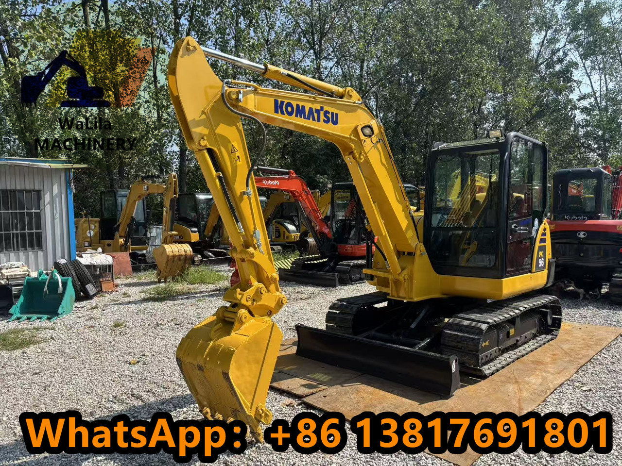 Mini excavator KOMATSU PC56-7: picture 10