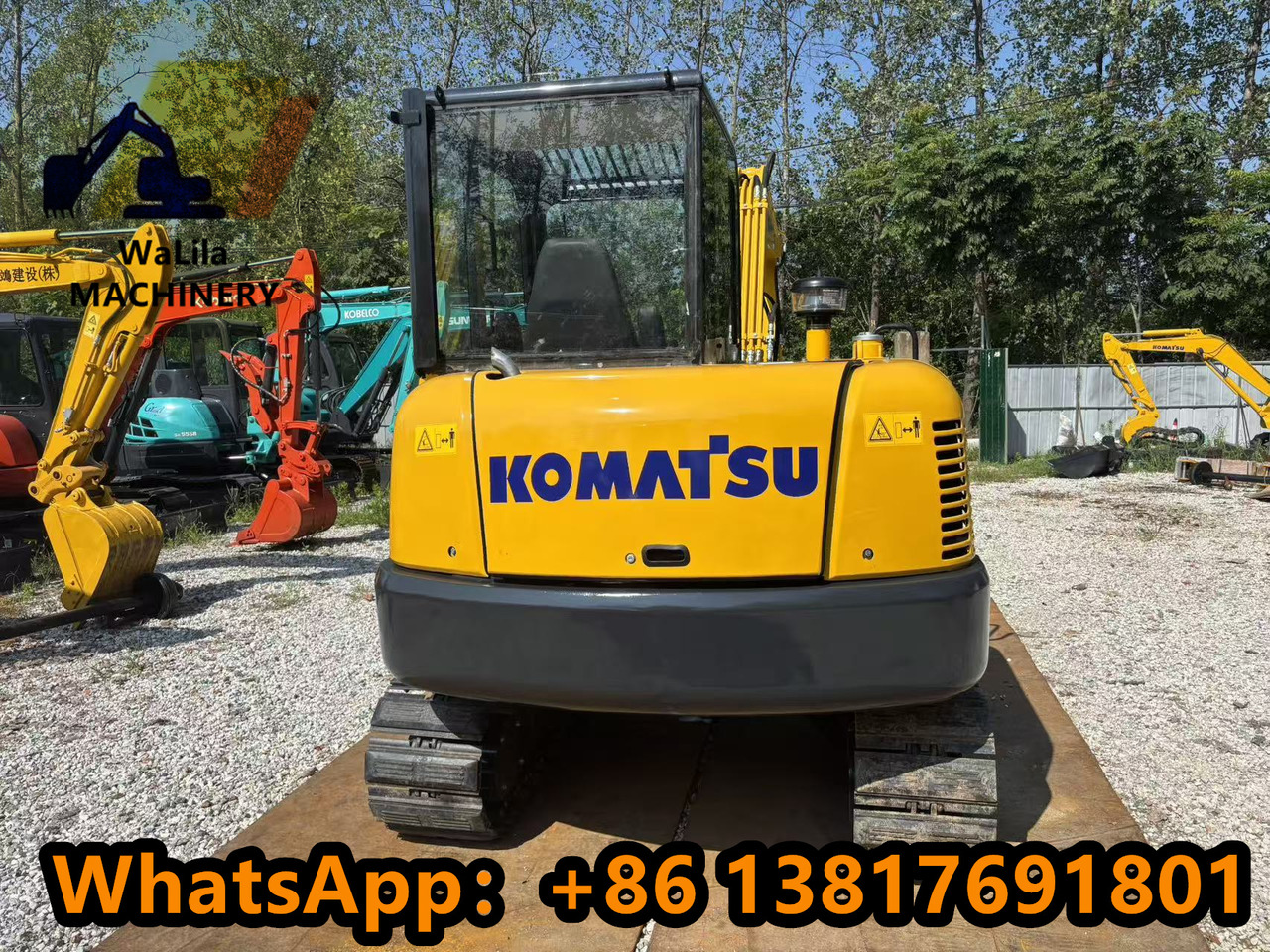 Mini excavator KOMATSU PC56-7: picture 8