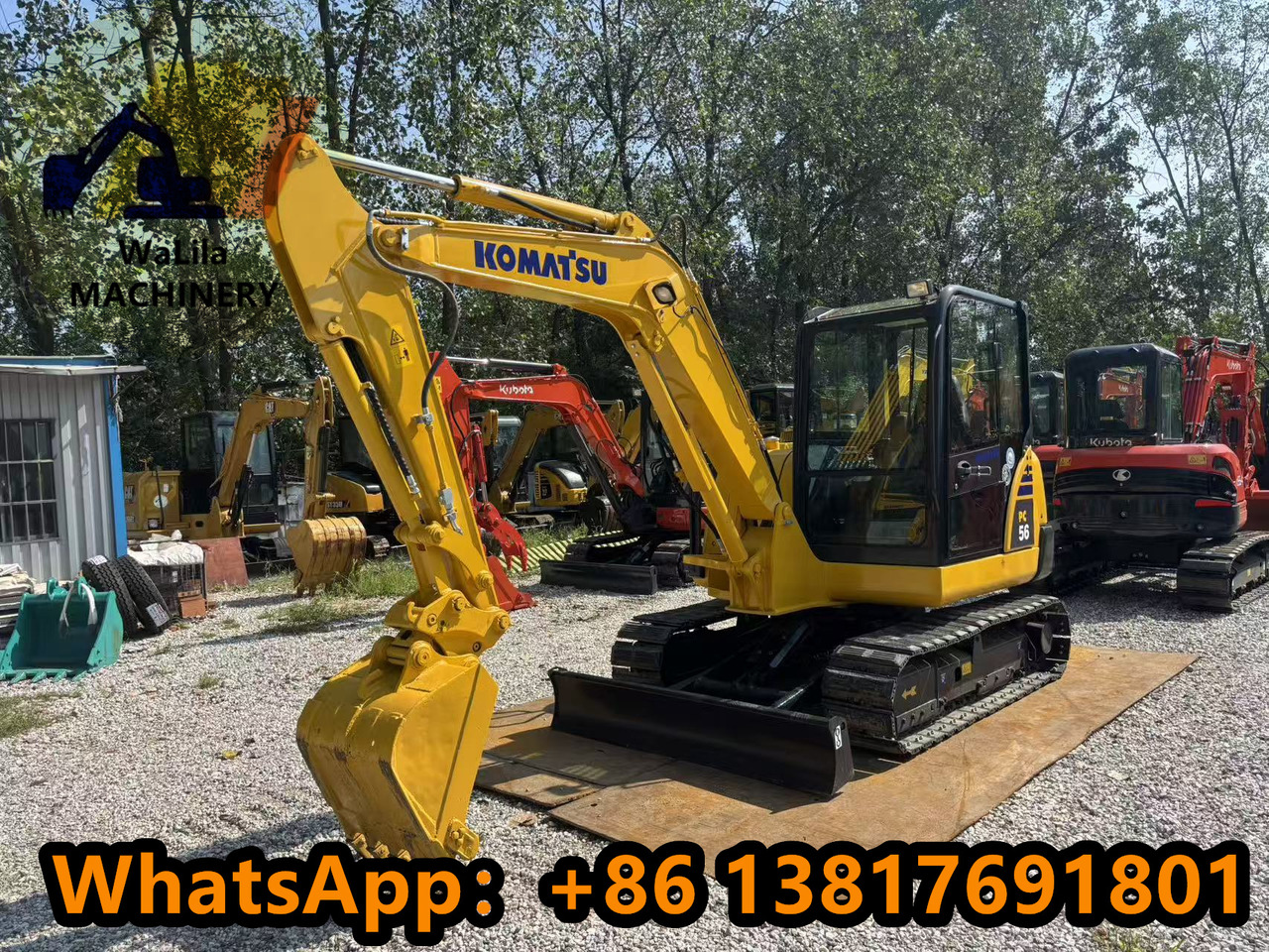 KOMATSU PC56-7 - Mini excavator: picture 4 KOMATSU PC56-7 - Mini excavator: picture 4
