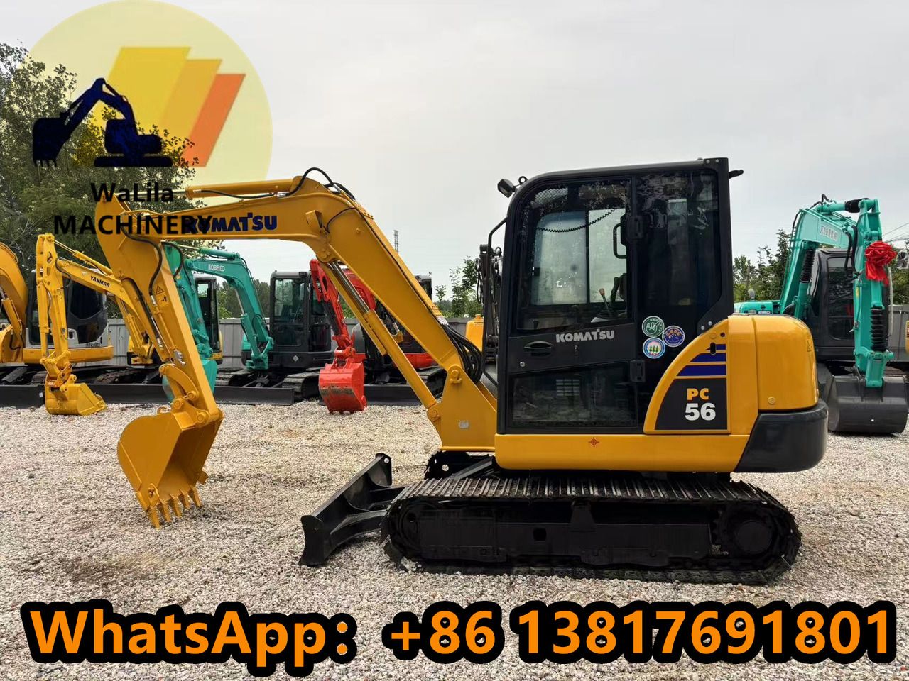 KOMATSU PC56-7 - Mini excavator: picture 5 KOMATSU PC56-7 - Mini excavator: picture 5