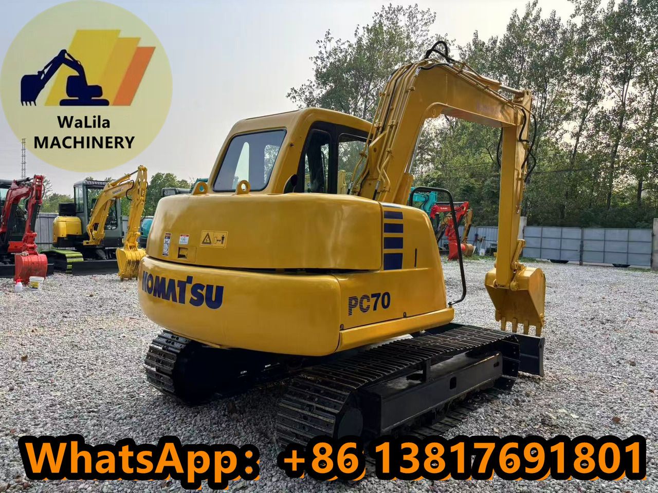 KOMATSU PC70 - Mini excavator: picture 4 KOMATSU PC70 - Mini excavator: picture 4