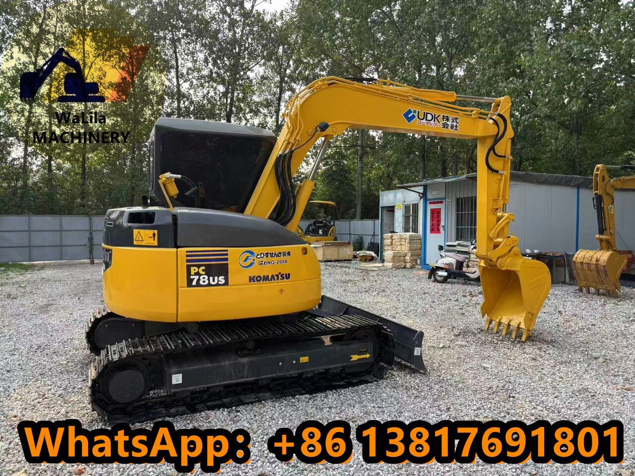 KOMATSU PC78US - Mini excavator: picture 2 KOMATSU PC78US - Mini excavator: picture 2