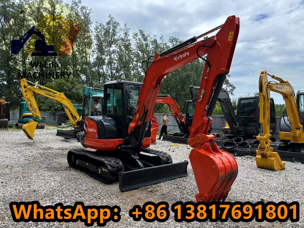 KUBOTA KX057-4 - Mini excavator: picture 2 KUBOTA KX057-4 - Mini excavator: picture 2